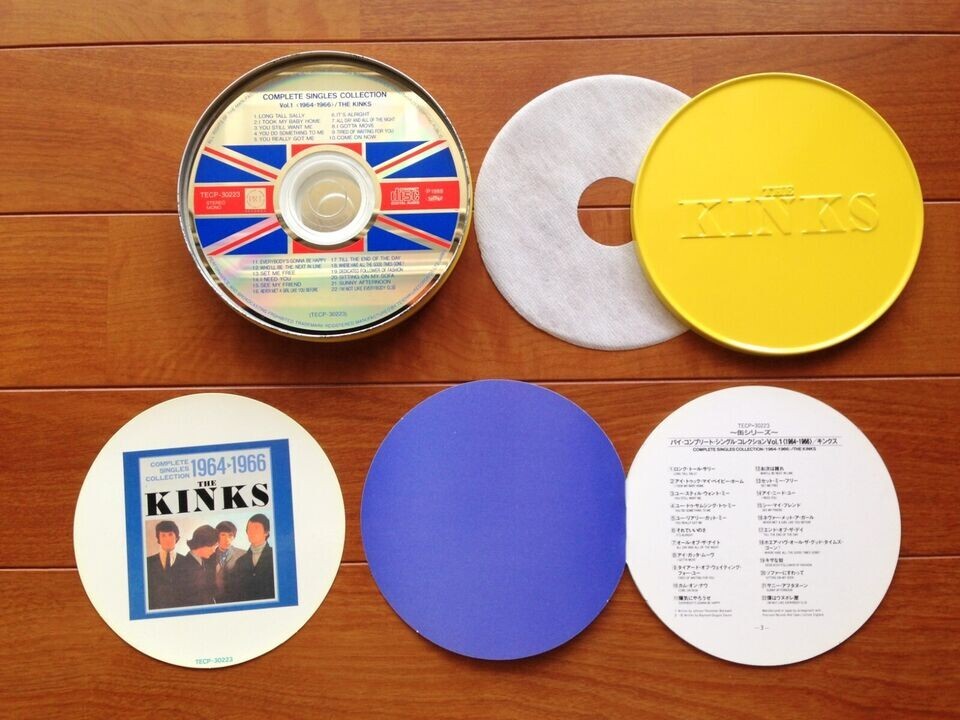 The Kinks Complete Singles Collection 1964-1966 Rare CAN CD w/Obi