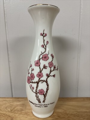 【まとめ売り】美品花瓶10点　Traditional Japanese vase Vintage Japanese Vase Cherry Blossoms Tokyo 1983 New Years Eve