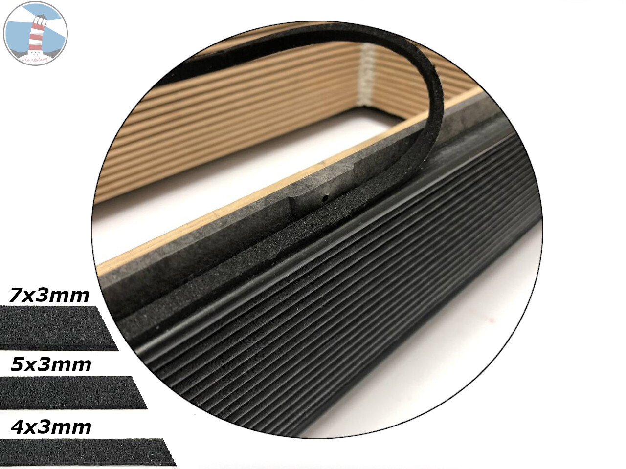 3m Akkordeon Balgdichtung, Balgrahmendichtung, accordion bellows gasket