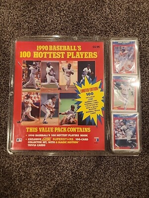 Score Baseball Cards 100 Hottest Players 1990 Sealed Set | eBay