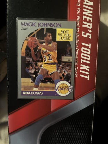 MAGIC JOHNSON Lakers 1990 MVP NBA Hoops Card 157 EBay