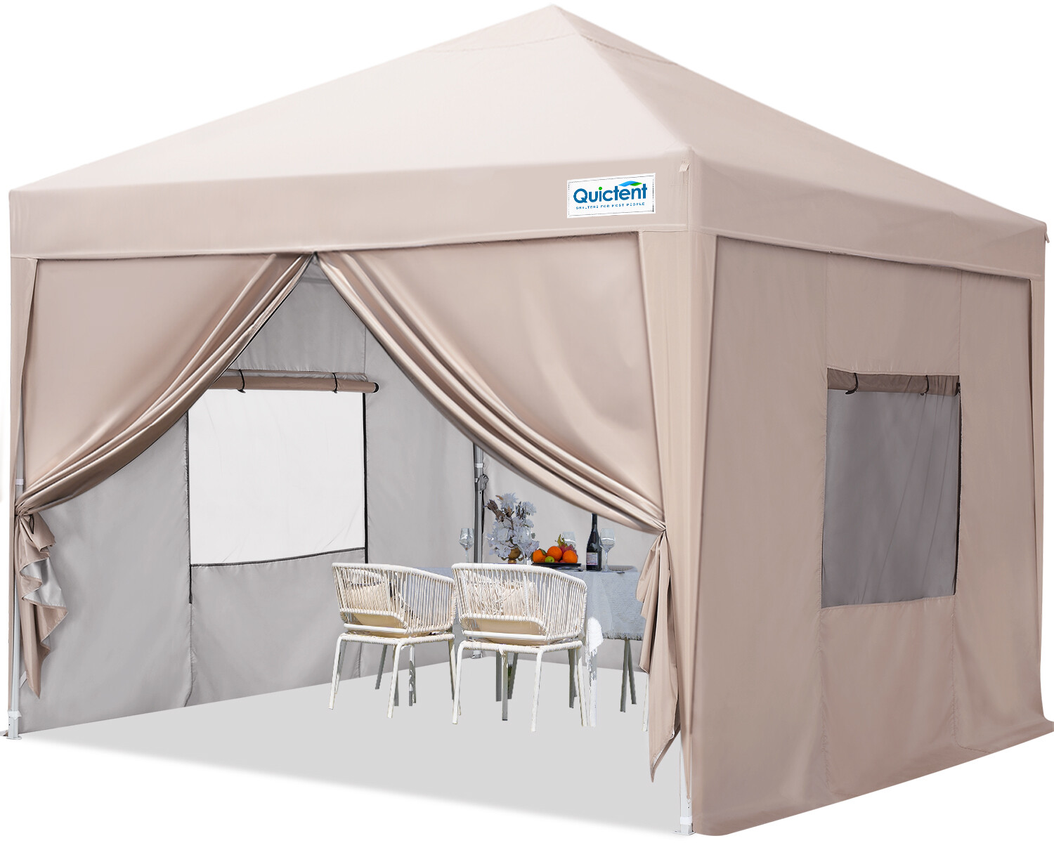 10'x10' Outdoor Folding Gazebo Wedding Party Tent Us