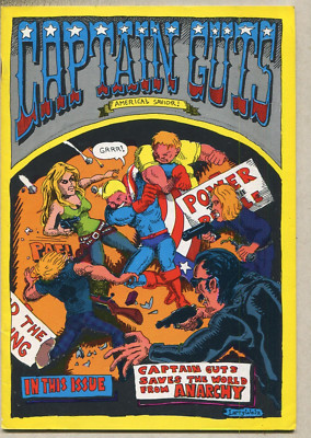 Captain Guts: Americas Savior VF 1969 By Larry Welz Print Mint CBX1E | eBay