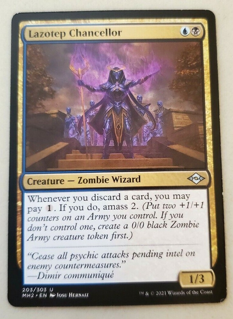 1x Lazotep Chancellor Modern Horizons 2 MH2 Magic the Gathering