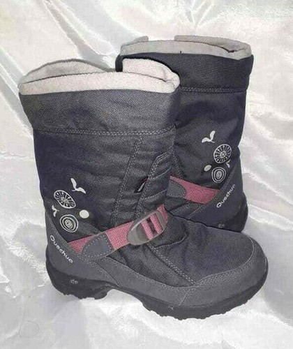 Stivali Stivaletti Donna Bambina Quechua 34 Montagna Neve Impermeabili  Boots | eBay