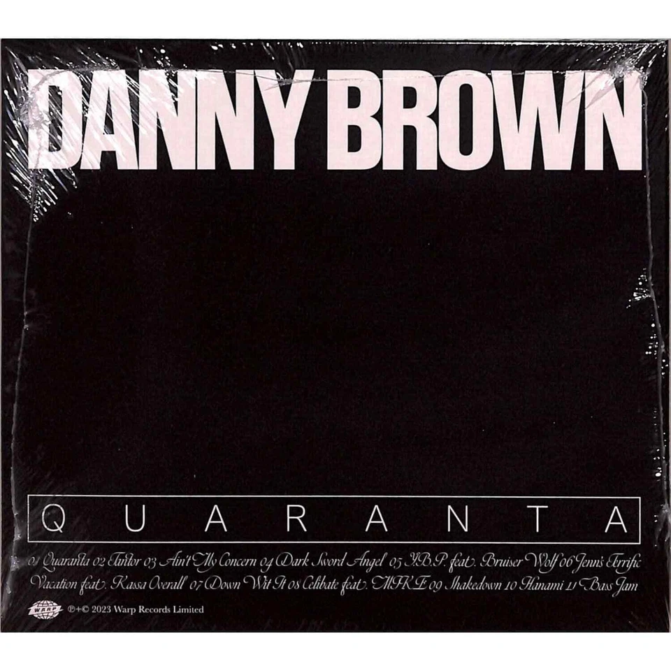Danny Brown / QUARANTA (CD) / Warp Records / WARPCD328 / CD - Bild 2 von 2