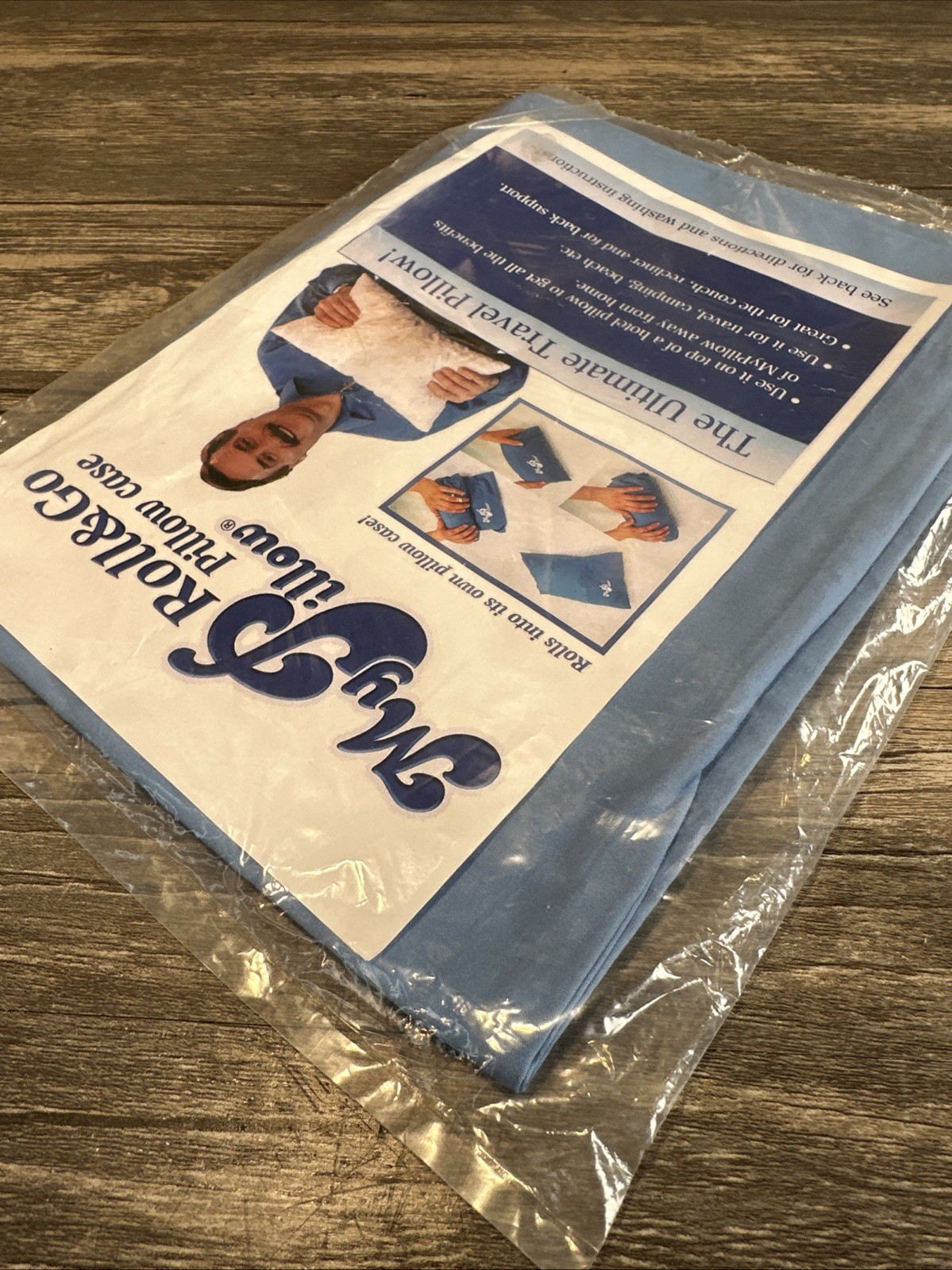 My Pillow Roll And Go Pillow Case New Color Blue