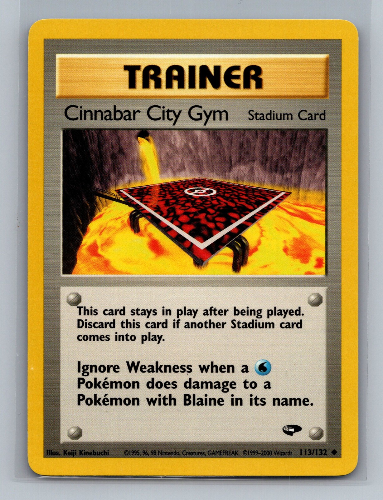 Gym Challenge #113/132 Cinnabar City Gym