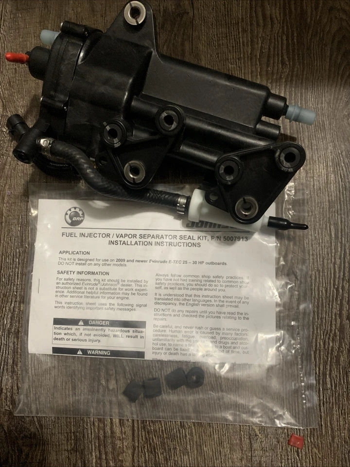 Kit de sello separador de vapor/inyector de combustible Evinrude 5007913 Foto 2 de 2