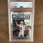 2025 Panini Mosaic - Notoriety Drake Maye #3