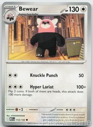 Bewear 112/132 Mega Evolution