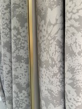 Dunelm Sofia Grey Pinch Pleated Curtains 229cm x 229cm 