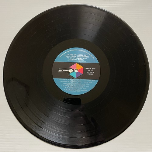 Conway Twitty To See My Angel Cry Vinyl Record 12” 33 RPM MAP/S 2336 MCA 1970 - Picture 3 of 24