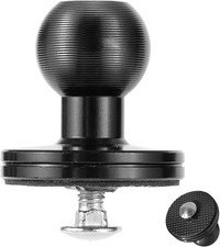 20mm Aluminum Ball Mount Base 0.79 Adapter Black 20mm Aluminum Ball Mount Base 0.79 Adapter Black