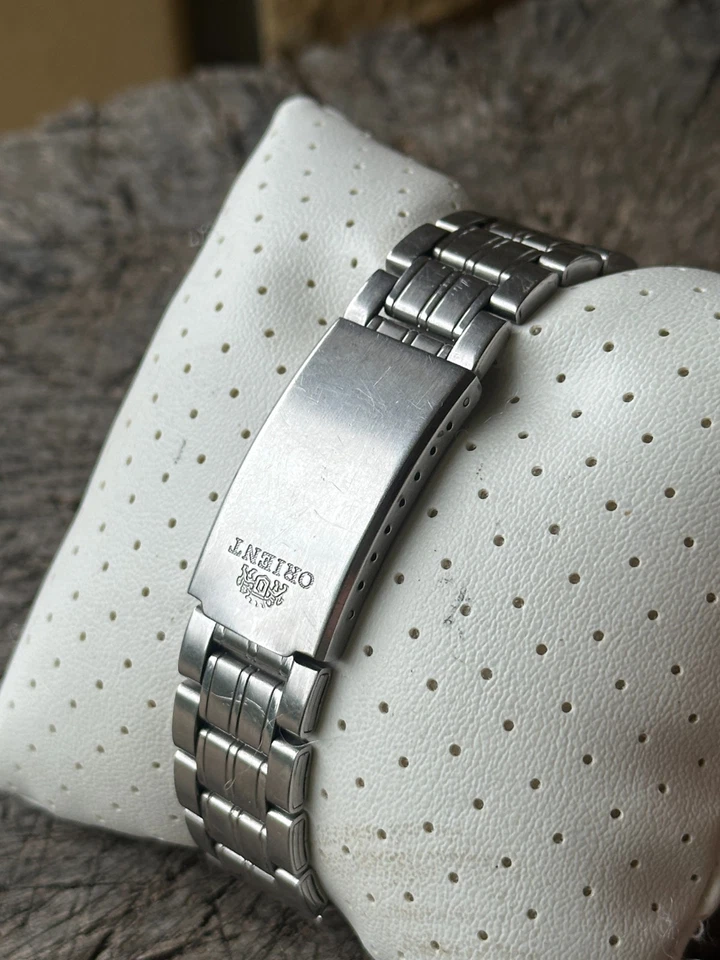 Reloj Orient Automático Mecánico Hombre Japón Impermeable 50m Foto 3 de 4