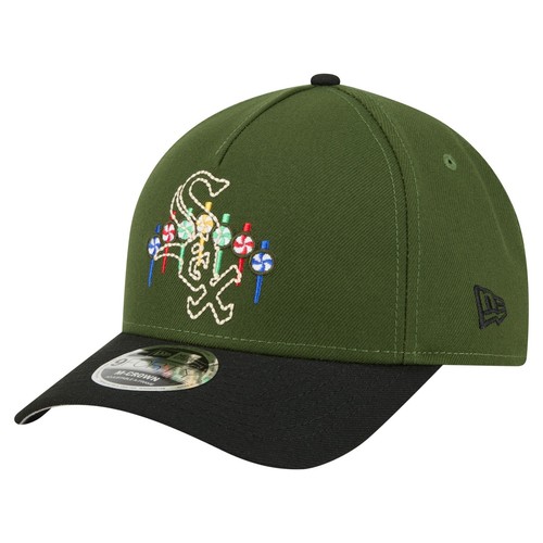 Men's-New Era Dark Green Chicago White Sox City Feature 9FORTY A-Frame