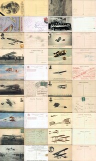 cartoline AVIAZIONE PIONIERI CHAVEZ FORMATO PICCOLO lotto 20 pezzi Cod 012A