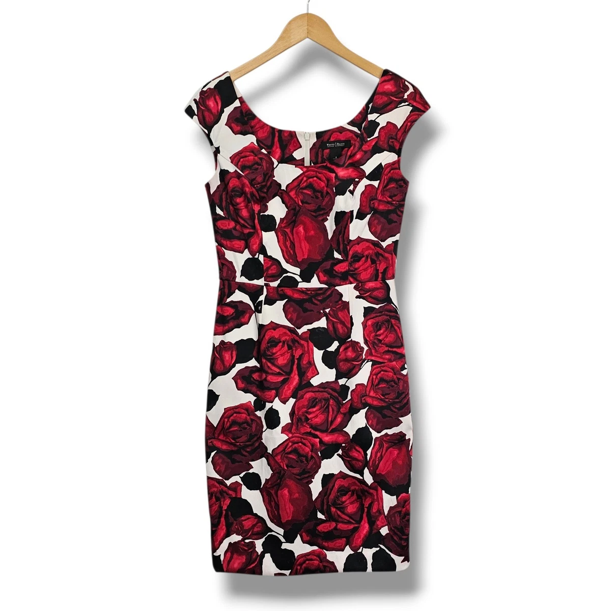 black dress with long bell sleeves Lou Embroidered Crepe Bell Sleeve Dress main image 1