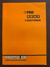 Prospekt / brochure Promotor FSO - Seat Sport Coupe - Zastava MY 1978-79
