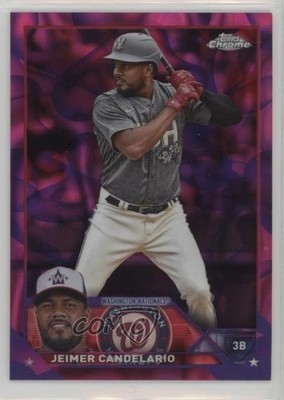 2023 Chrome Update Magenta & Purple Lava Lamp Refractor Jeimer Candelario 0hk8