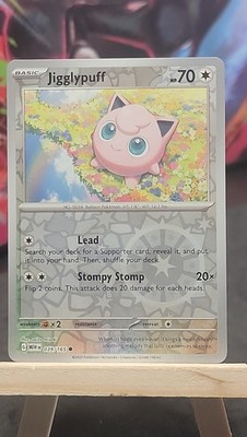 Jigglypuff 039/165 Reverse Holo MEW SV: Scarlet & Violet 151 Common NM-MP