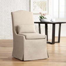 55 Downing Street Juliete Hamlet Pebble Slipcover Dining Chair