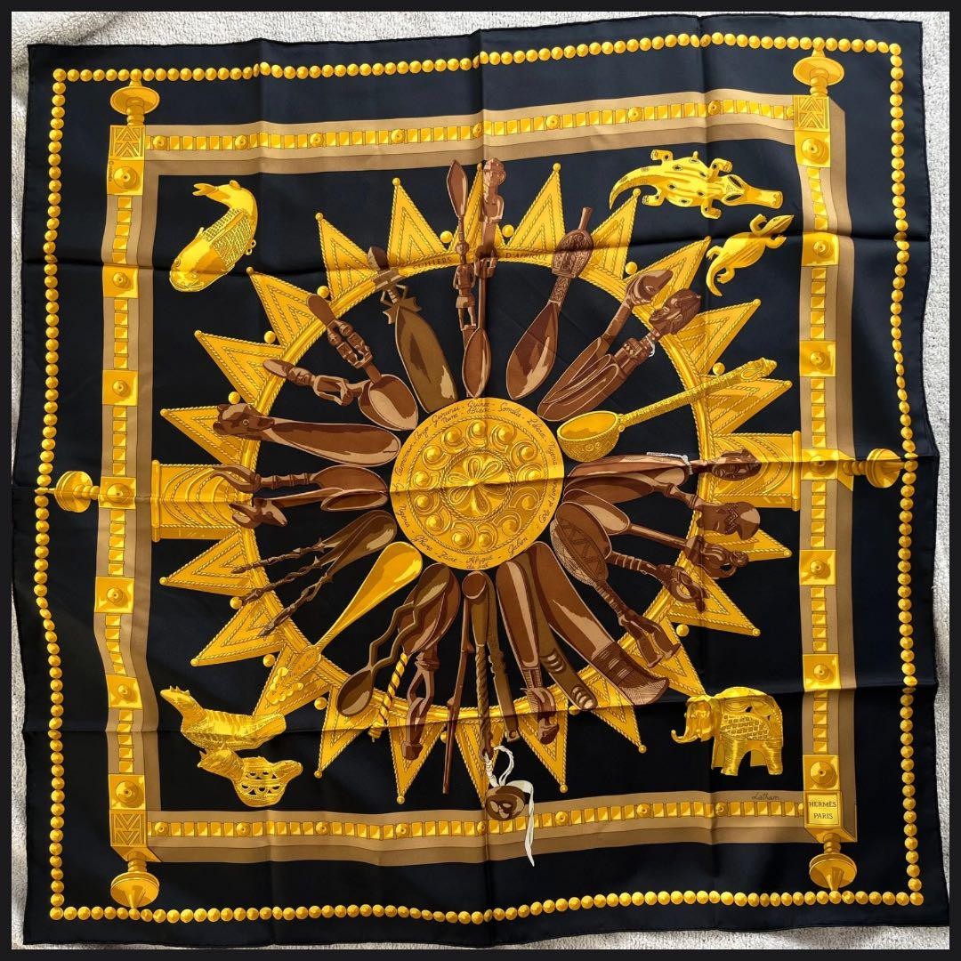Hermes 90cm Silk Scarf Japanese Import Luxury Fashion Accessory  