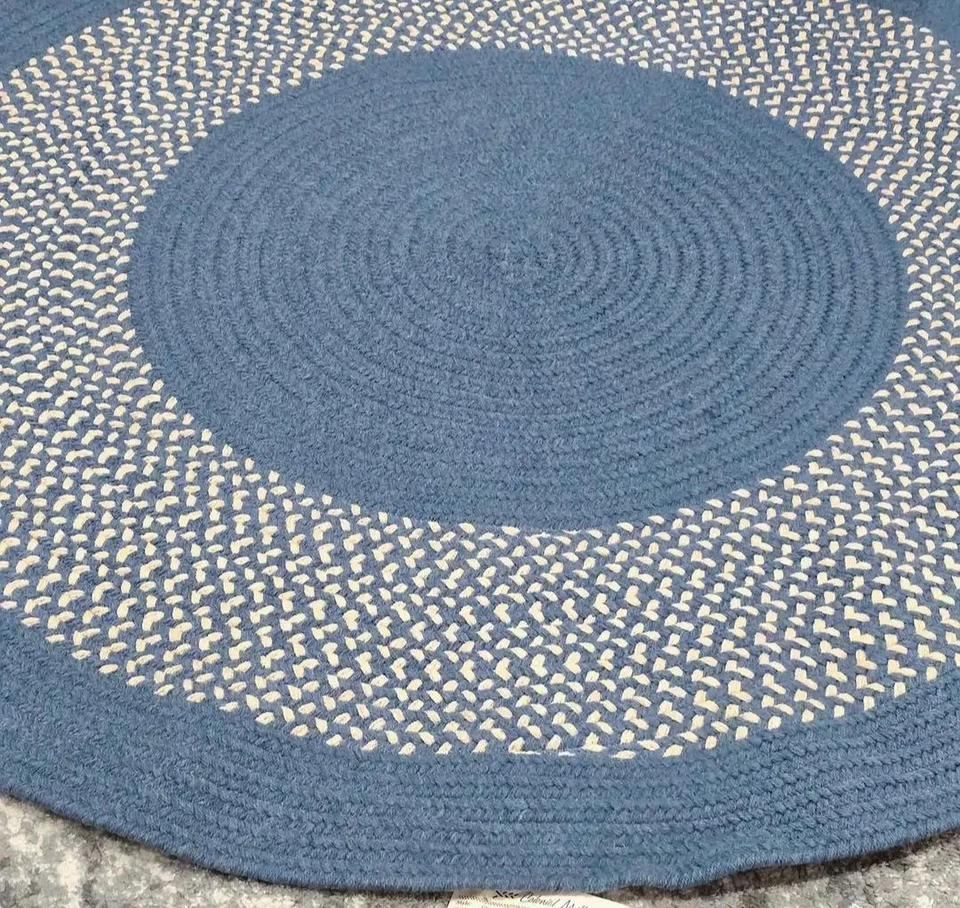 ALFOMBRA REDONDA COLONIAL MILLS 9X9 - AZUL GRANO Foto 2 de 4