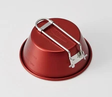 skater aluminum Sierra cup folding handle scale 300ml red ASC1-A