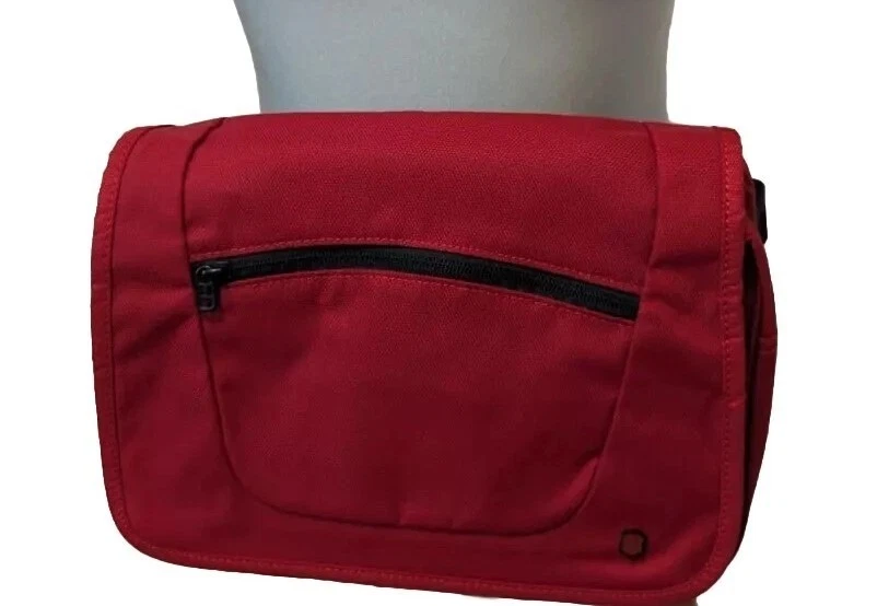 Victorinox Swiss Army Waist Day Fanny Pack Crossbody Messenger Adjust Bag Red Foto 2 de 4
