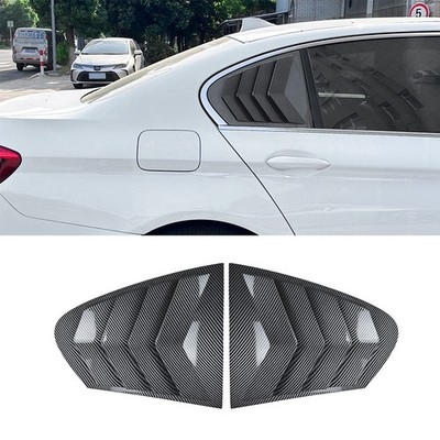 Car Rear Side Window Louver Shutter Trim For BMW 5 Series F10 525i 530i 2011-17
