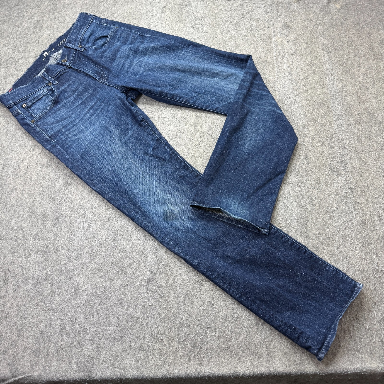 33 X 32 Blue Medium Wash Stretch