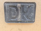 FRANCE LICENSE PLATE. DK — photo 2