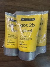 Got2b Glued Styling Glue Hold Spike Grip Chunk Water resistant 1.25 oz 2 Pack