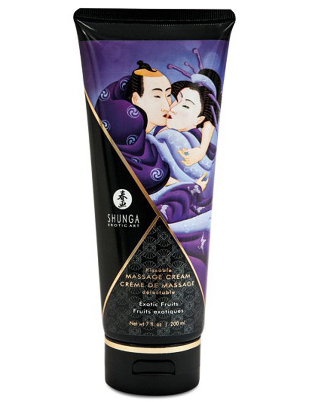Crème hydratante de massage exotique soin corporel relaxant anti peau sèche 200ml