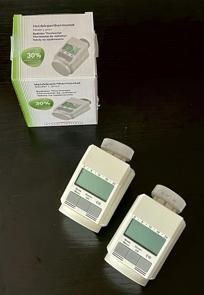 2 Heizkörprtzhermostate