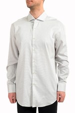 Hugo Boss Men's "Jason" Slim Fit Geometric Print Long Sleeve Dress Shirt