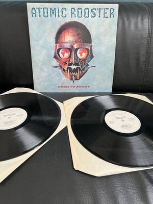 ATOMIC ROOSTER/Home to roost  -DoLP-Vinyl:NM/ Cover:EX/ 1st.UK Press 1986/ BEST