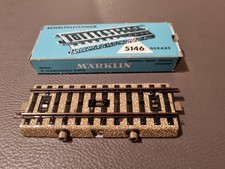 Märklin H0 5146 Schaltgleisstück gerade M-Gleis in OVP