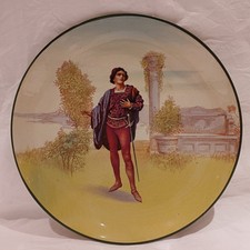 Royal Doulton Shakespearean Characters Romeo and Juliet D3835 Plates c1915