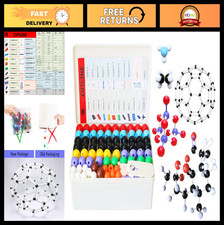 Molecular Model Kit 444 Pieces - Organic Inorganic Chemistry Set for Students