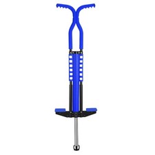 Social Hike Blue Pogo Stick - Kids Jumping Jackhammer Exercise Hopper Toy