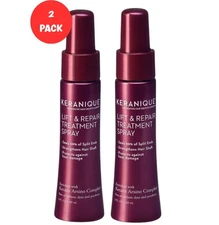 KERANIQUE LIFT & REPAIR TREATMENT SPRAY KERATIN AMINO COMPLEX 2 oz ea (2 PACK)