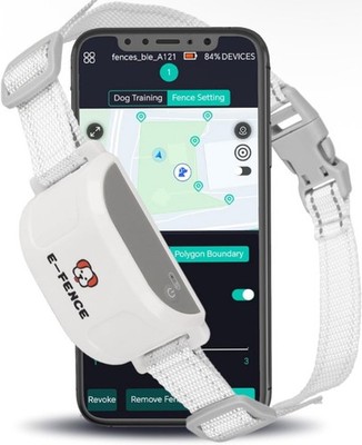 GPS Dog Collar Tracker Training Fence 3-in-1 K999-1 Open Box