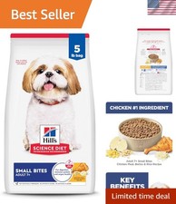 Natural Chicken Meal & Barley Dog Food for Senior Dogs, Small Bites 5 lb. 8.40 per pound