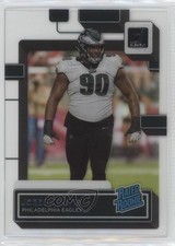 2022 Panini Clearly Donruss Rated Rookie Jordan Davis #96 0ac3