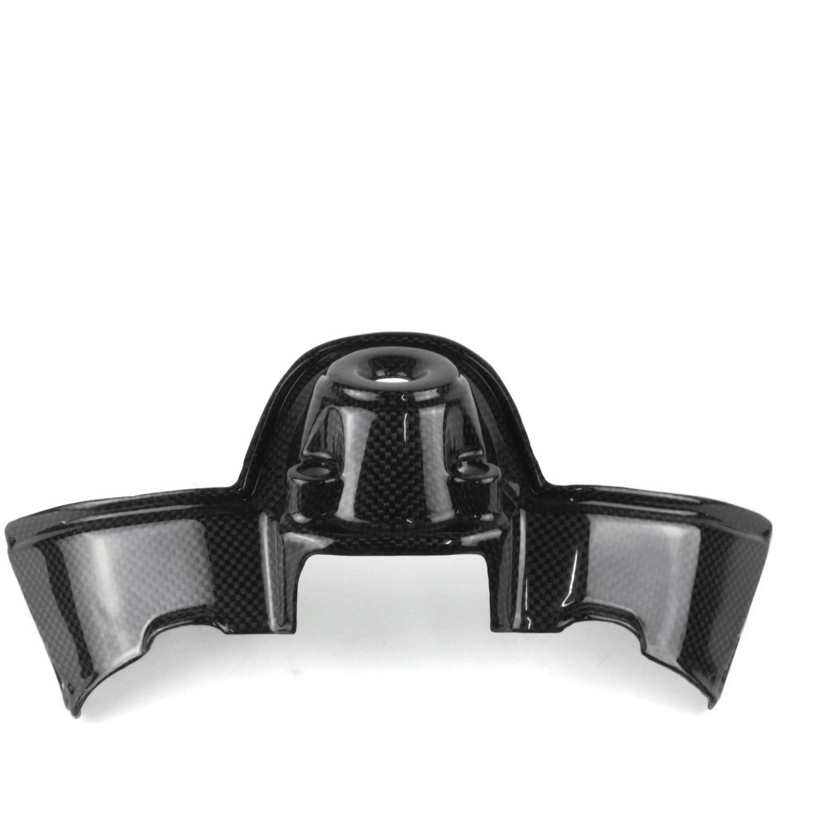 Protection clé carbone Ducati Panigale V4 brillant couvre-clef