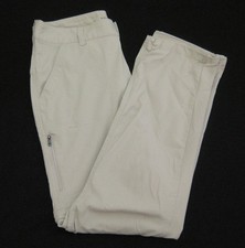 Columbia Womens Size 8 Beige Convertible Hiking Pants Shorts 5 Pockets Nylon