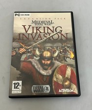 mittelalter total war viking invasion pc dvd-rom boxed