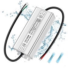 LED Driver 100W 12V Power Supply Waterproof IP67 100V-260V AC to 12V DC Trans...
